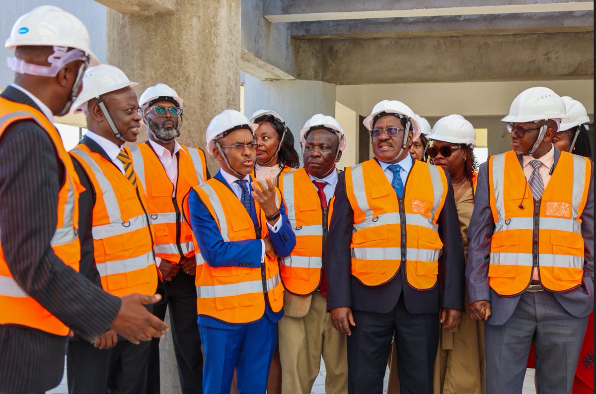 MeruUniversity's tweet photo. CISED: Where Skills Meet Innovation at MUST!  

Today, MUST Chancellor Dr. Peter Ndegwa inspected the Centre for Industrial Skills, Enterprise and Development (CISED), funded by the Safaricom Foundation and now nearly 70% complete.  

Once operational, CISED will advance hands-on technical training, entrepreneurship and research commercialisation -helping turn knowledge into practical solutions, enterprises and jobs.  

At MUST, we're nurturing not just job seekers, but opportunity creators!  

#MUST #CISED #SafaricomFoundation
