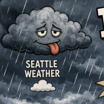 DivestSPD's tweet photo. ngl this stoned rain cloud labeled "Seattle Weather" kinda fucks https://t.co/KxU8aBx9Ur