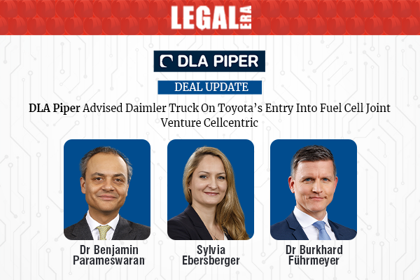 LegalEraGlobal's tweet photo. DLA Piper Advised Daimler Truck on Toyota's Entry into Fuel Cell Joint Venture cellcentric
Link to read full News: https://t.co/EzmqORa5SV
#LegalEra #DealNews #DLAPiper #DaimlerTruck #Toyota #Cellcentric #FuelCell #JointVenture #MergersAndAcquisitions #CorporateLaw https://t.co/JBuvPqxSDA