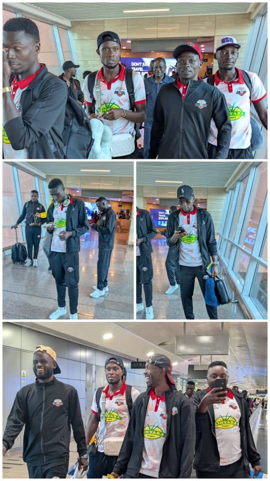 Kat4686Wycliff's tweet photo. The royals have landed in Egypt for their return leg against #alahly in CAF confederation CUP qualifiers https://t.co/OMo4PZd6I0