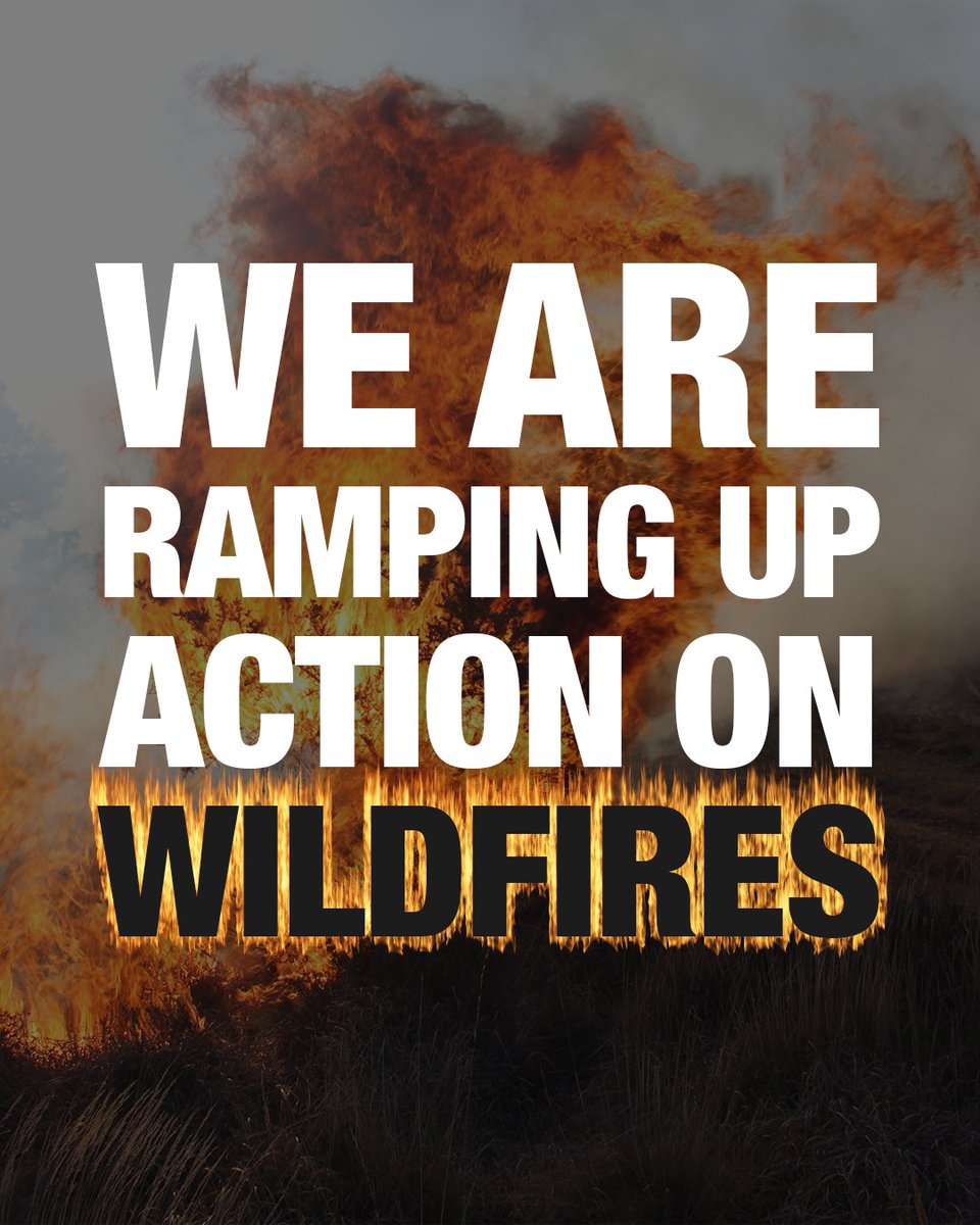 DefraGovUK's tweet photo. This was one of the most challenging summers in UK history for wildfires.
 
Healthy landscapes are our best defence.

We’re investing millions restoring nature and supporting farmers to put natural safety measures on their land to reduce wildfire risk.
 
https://t.co/JifxfHumex https://t.co/oO2xFnIHpg