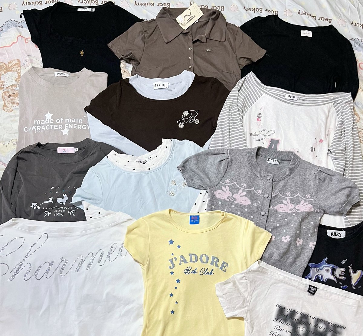 iimmykx's tweet photo. ୧🩰 ส่งต่อเสื้อผ้ามือ1/2 👼🏻💌

🫧 ส่วนใหญ่ไม่เกิน80 มีเยอะกว่าในรูปเยอะมากก🏄🏻‍♀️💖

ค่าส่ง1-3 ตัว45/เหมาส่ง55
รีปักลด5฿

🎐 ลงวันอาทิตย์ 25/10 ( 20.30 น. )

#ส่งต่อเสื้อผ้า #ส่งต่อเสื้อผ้ามือสอง #เสื้อผ้ามือสอง #โล๊ะตู้เสื้อผ้า #ส่งต่อfeelfree #ส่งต่อcintage #ส่งต่อduex https://t.co/YyF4cZl3SW