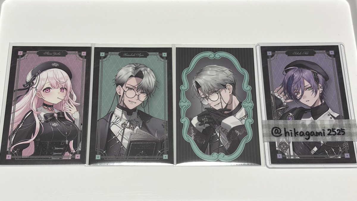 hikagami2525's tweet photo. 【にじさんじ 交換 譲渡 買取 Haunted School ランダムフォト風カード】

譲：画像1枚目

求：画像2枚目

N↔️N，R↔️Rでお願いいたします。
基本郵送/都内手渡し可能

検索からでも気軽にお声がけ下さい🙇‍♀️🙇‍♀️ https://t.co/l5ugFKWuAm