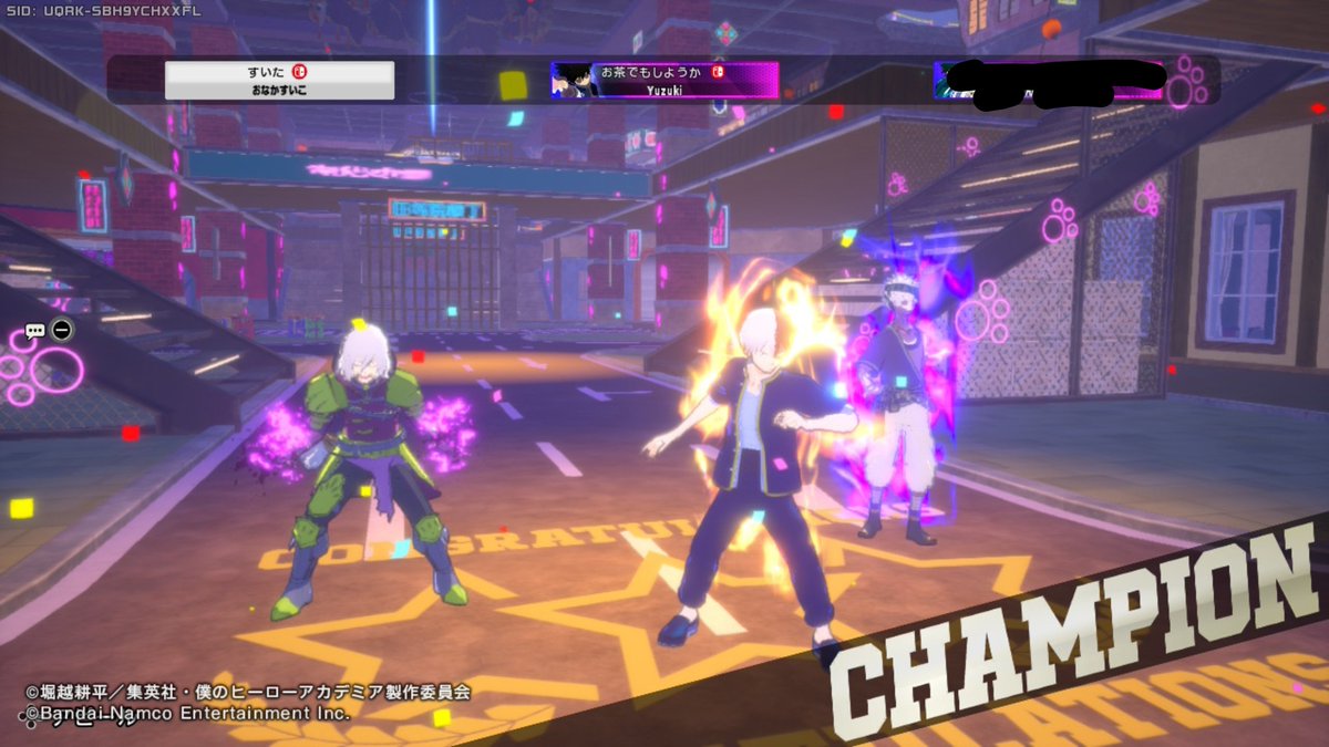 otya7937's tweet photo. @X56uGJCFcb9058 さん！
ランクありがとうございましたｰ!!!
全勝激アツでした！またやりましょー！
(全部リーダーボード載って嬉しかった) https://t.co/NLCqrL3Iur