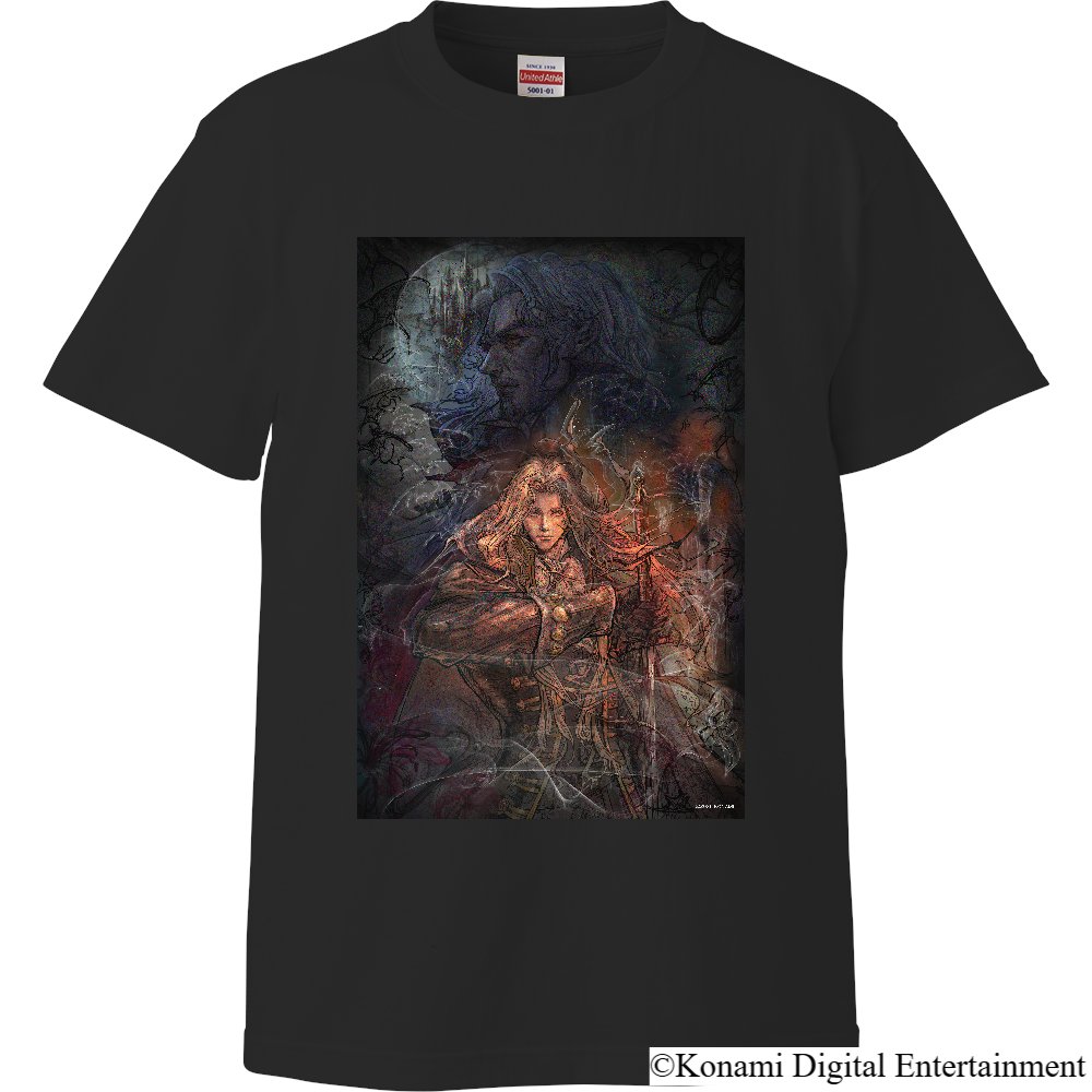 samuraikobo_mop's tweet photo. ●クリエイターコラボ商品
【悪魔城ドラキュラ】
〈MAマン〉描き下ろし
かいじゅうもんすた～ドラキュラ伯爵ver.
抽選販売なので忘れずにお申し込みください！
https://t.co/N3YsUMFEas

その他にもドラキュラ伯爵＆アルカードTシャツ、ステッカーも用意しています！ https://t.co/TWrDEYIHfY