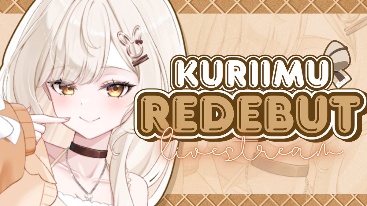 kuriimu_vtuber's tweet photo. 🍦Kuriimu Re-Debut TODAY!!!🍦
🗓️Date 23 Oct 2026 ⏰20.00 I 8.00 P.M 

See you To night !! แล้วมาเจอกันให้ได้เลยนะ!!
https://t.co/l3fc6dCzM6
#Kuriimui #VtuberTH https://t.co/Aan6ToBy6V