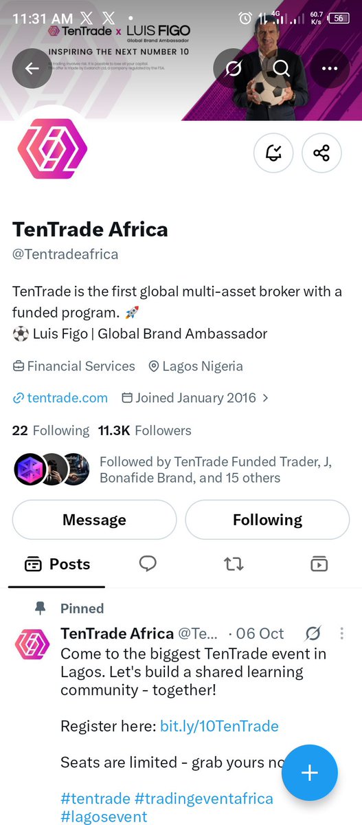 Madako3316's tweet photo. @Timamzi @Tentradeafrica @tentradeglobal @Fillipo_Saga All done ✅ 
@dart_bluue 
@KhalifaJnr_7 
@tradewithgold_ https://t.co/KIiU6WQPq1