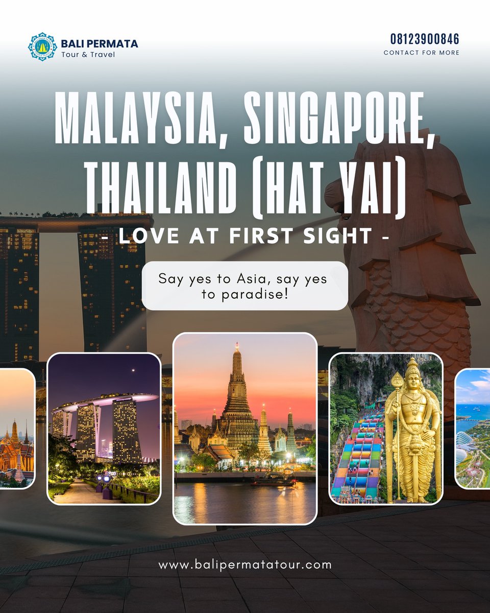 juandavidarist2's tweet photo. Tur 3 Negara Asia: Malaysia, Singapore, dan Thailand (Hat Yai) dalam satu perjalanan. Mulai Rp6, 2 juta/pax, minimal 2 orang berangkat. Termasuk tiket PP, hotel, makan, transportasi, tour leader, guide, dan Cable Car Genting. Booking sebelum seat https://t.co/VSBIdGrDp4