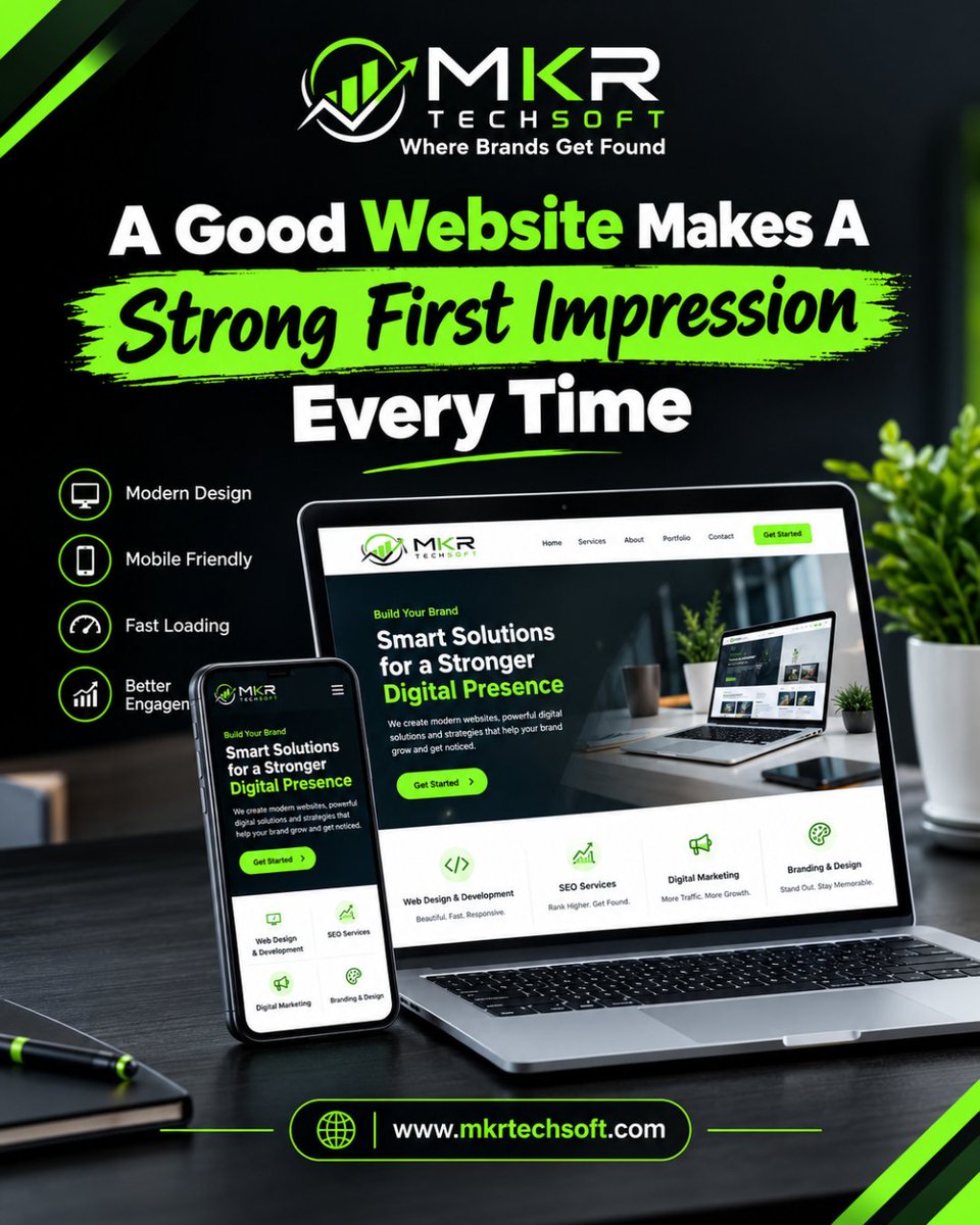 mkrtechsoft's tweet photo. We create fast, modern, mobile-friendly websites that attract customers and help grow your business.
π Learn more about our website design services:
https://t.co/b7MXVBfyvY
#WebsiteDesign #WebDevelopment #UIUX #MKRTechsoft #BusinessWebsite https://t.co/JRMFt2kkN8