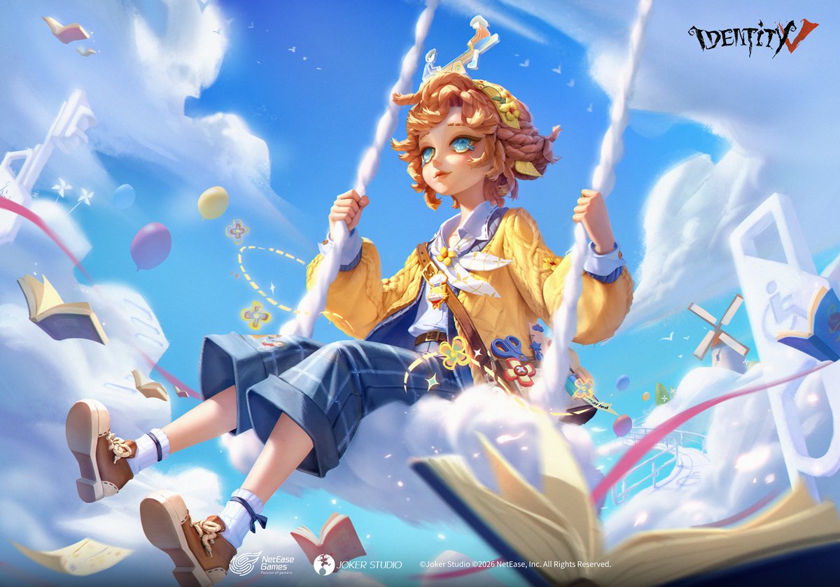 GameIdentityV's tweet photo. Dear Visitors,
This year, we're teaming up with SeriousFun Children's Network to help make camp experiences more accessible for children! 
Join the event to earn free rewards, including the Meteorologist's crossover A Costume! 
Meet us at the Cloud on November 12!
#IdentityV https://t.co/o4KbBWTENE