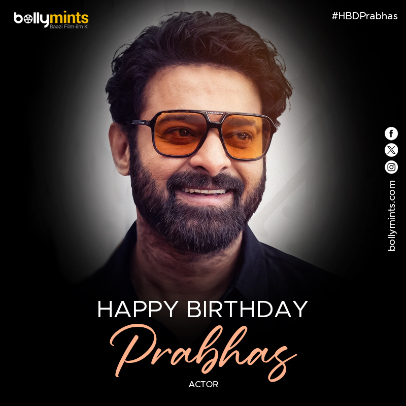 BollyMints's tweet photo. Wishing A Very Happy Birthday To Actor #Prabhas !
#HBDPrabhas #HappyBirthdayPrabhas https://t.co/oTMN6wPtJV
