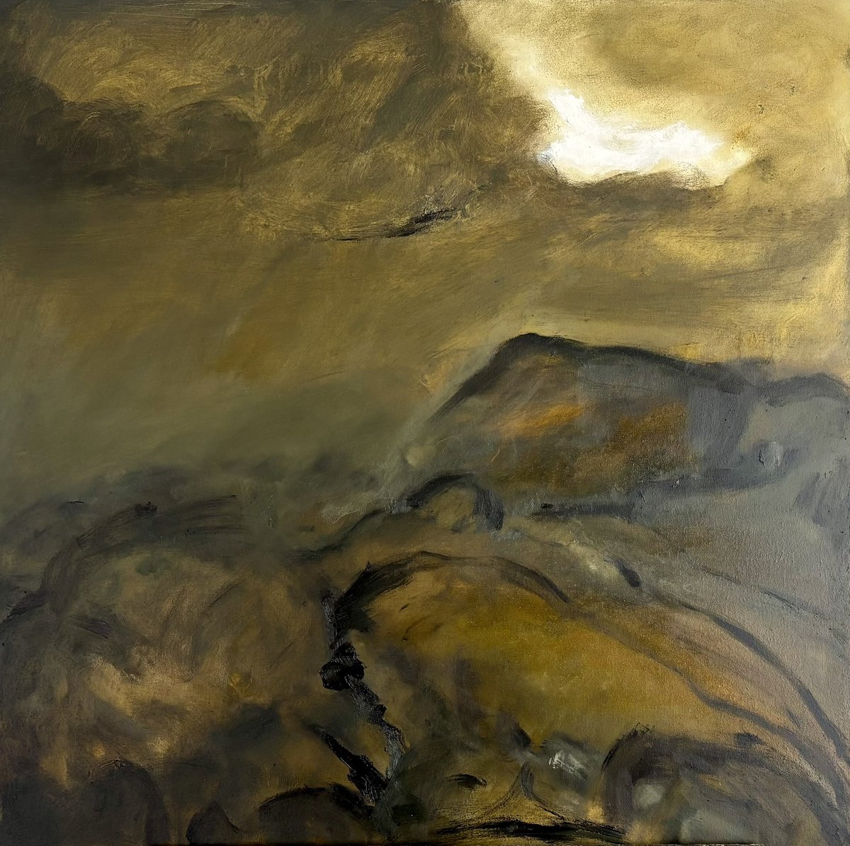 Becca3Artach's tweet photo. Reworking an older one. Oil on canvas, 80 x 80cm 

#landscapepainting https://t.co/jBPfQ3anYB