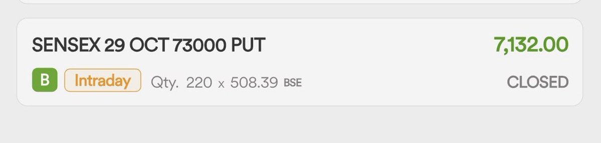 stocksmanoj91's tweet photo. Sensex 73000 PE was given as a BUY.

It made a high of 809 

Profit per lot = 5,000+ on investment of Rs.11,000

Send a DM on Telegram to join our channel : '@Manoj_M107' 

#nifty #nifty50 #banknifty #stockmarket #stockstofocus #stockstobuy #sensex #stockmarketindia https://t.co/1QS1LFa1py