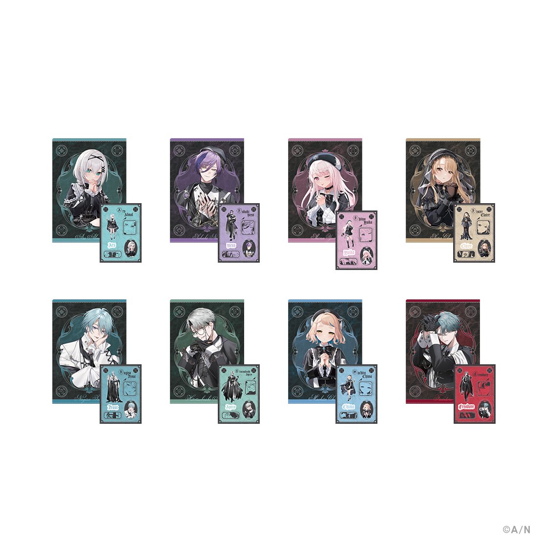 nijisanji_app's tweet photo. 【#Haunted_School グッズについて】

ご好評につき一部完売しておりました「クリアファイル＆ステッカーシート」につきまして、
【10/27(火)19:00】より在庫追加を行います。

▼グッズはこちら
https://t.co/zgprnJWUVw

#にじさんじハロウィン2026 https://t.co/iNvBaeLo0w