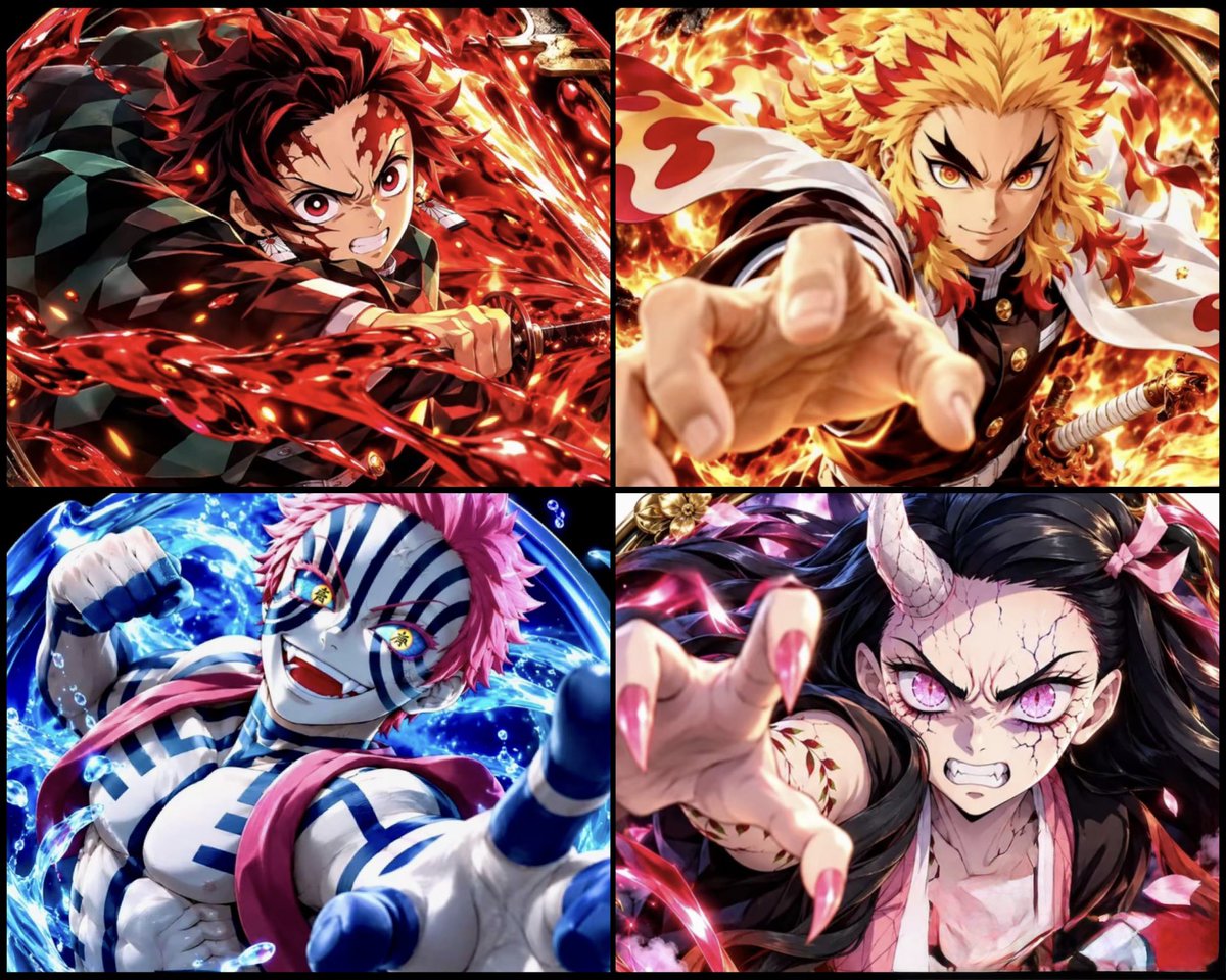 04_soraneko's tweet photo. 日輪バトルスラッシュ第3弾
パラレル予想‼︎
禰󠄀豆子もしくは善逸かと。
猗窩座は確定👍
炭治郎と煉獄さんも確認だね‼️
URが炭治郎、煉獄さん、猗窩座、禰󠄀豆子、善逸、猪之助、しのぶさん。今回は義勇さんURじゃないのか。
#日輪バトルスラッシュ
#鬼滅の刃
#第3弾 https://t.co/bWUwXY4k5h