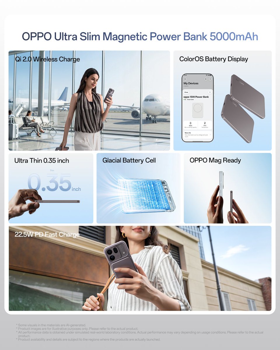 oppo's tweet photo. Want to level up your #OPPOFindX10Series?

#OPPOPowerBank #OPPOAccessories https://t.co/UGFX9Wfret