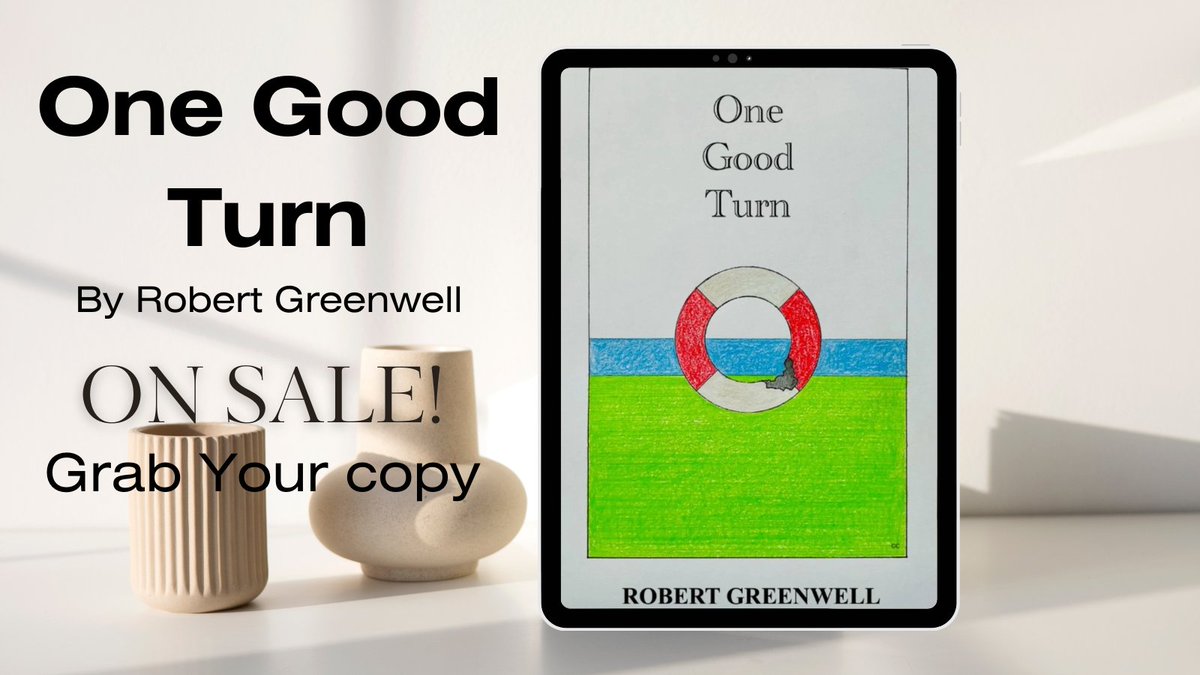 Pixelscroll's tweet photo. Immerse yourself in the thrilling world of 'One Good Turn' where young innocence meets a world of danger and intrigue. https://t.co/myhzywOTir #Suspense https://t.co/4lyc6cxVO2