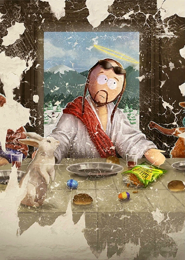 SomeChaisieLad's tweet photo. some of yall need to check out a few of the card arts from south park phone destroyer because a good chunk of these are just so fucking cool like LOOK AT THIS https://t.co/f79iP3lk3U