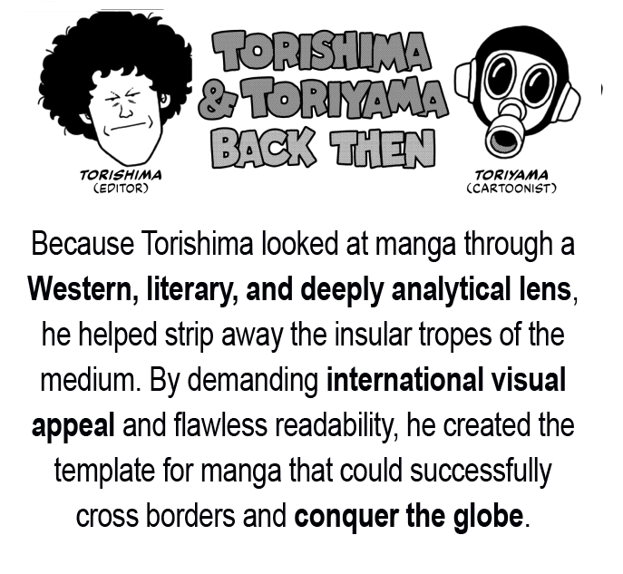 PrinceGASVegeta's tweet photo. #dbrevelation
The success of Dragon Ball could not be fully understood without considering Kazuhiko Torishima. 

Confucius, Nietzsche, Pascal, French Literature and Erotica, Torishima entered accidentally Shueisha with the brain of a European literary critic creating an unicum. https://t.co/zzRU2kWxrU