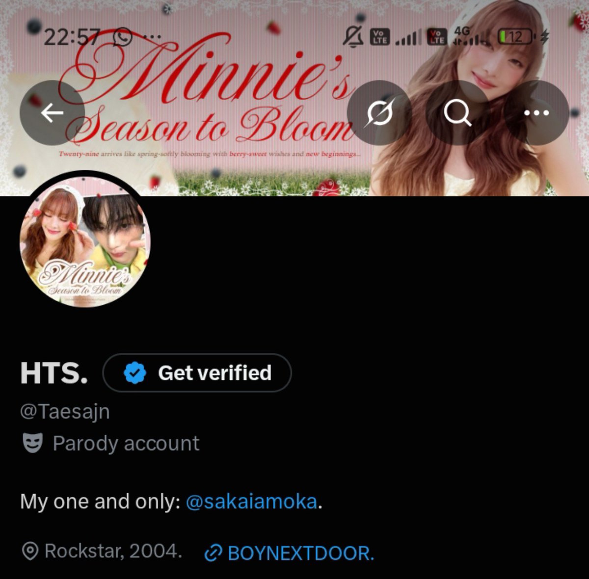 Taesajn's tweet photo. @siti_kus_MINNIE If I could wrap my wishes for you in flowers, I'd fill a whole garden. 🌷Happy birthday our Kiye Noona, @minnfe :3 I hope you get more days that remind you how lovely it is to be alive. 🍀🐁
Captain Minnie Day
#밤하늘의_달보다_빛나는_민니
#MinnieDayToTheMoon https://t.co/riefWnUYg1