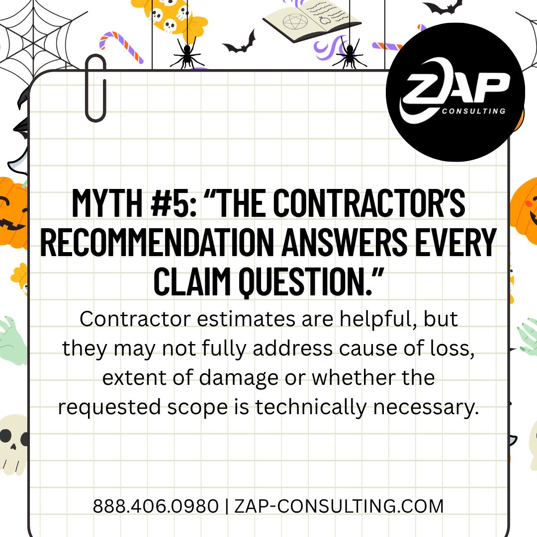 Zap_Consulting's tweet photo. #ZapConsulting #ClaimsMythBusters #InsuranceClaims #ClaimsAdjuster #ClaimsProfessionals #PropertyClaims #HVACClaims #ApplianceClaims #ElectronicsClaims #PropertyInsurance #LossConsulting https://t.co/ahPTpCPARl