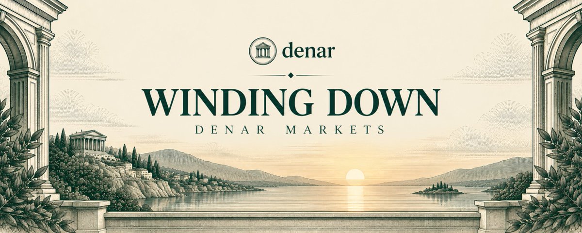 Winding down Denar Markets