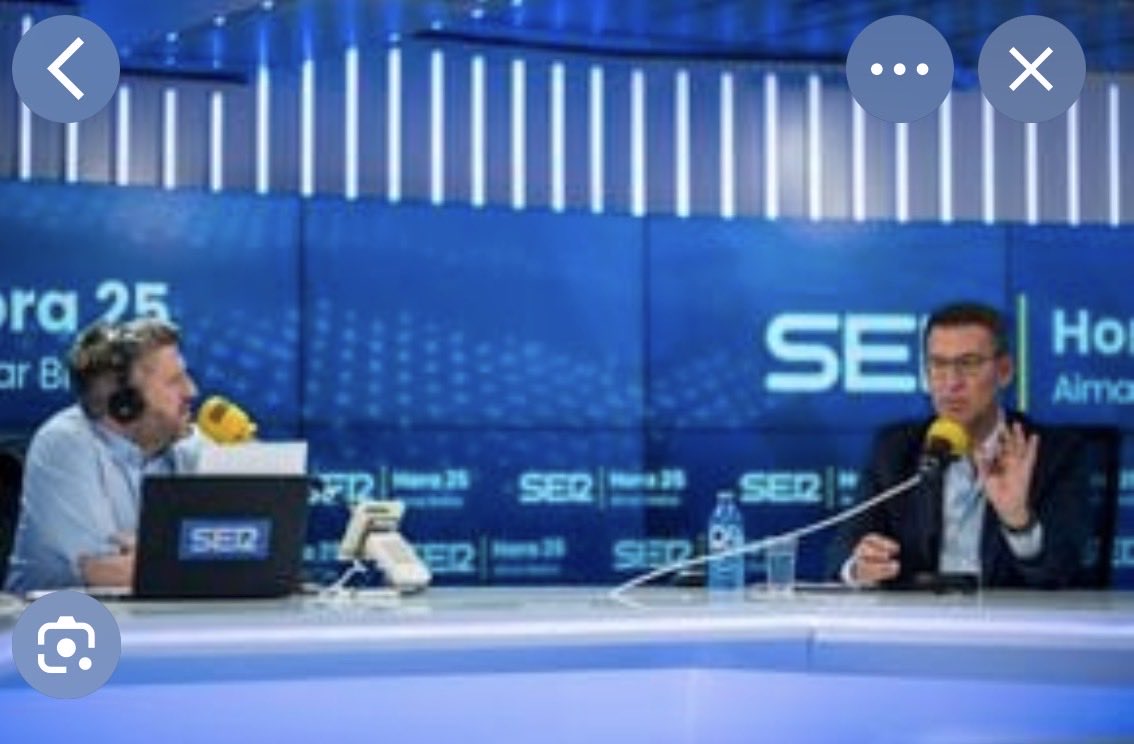 ErnestoEkaizer's tweet photo. APUNTE Aimar Bretos reedita la jugada de Intxaurrondo en 2023. El SMI no está exento de pagar IRPF asegura Feijóo. Bretos dice q cree que está exento. No, dice Feijóo, eso lo haremos nosotros. Bretos dice que por el pringanillo le confirman: el SMI está exento. Feijóo: ya veremos https://t.co/aIiW8vaGUB