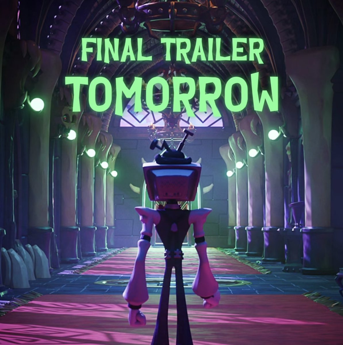 SabrinaTwyla's tweet photo. ONE DAY MOOOOORRRRREEEEEE!!!!

I can’t wait to see new theories after this releases. 🤭🩷

You guys are NOT ready for the insane set designs, character animations, etc. It’s going to be a villainous blast! 😈🙏

#CallingAllVillains #Cav #Zamination https://t.co/EhK3Efjdk2