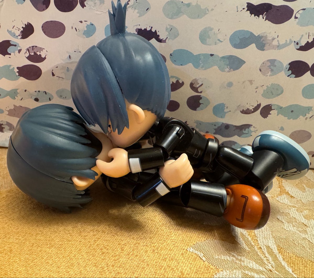 Hayakaptain4's tweet photo. AKIHIME FLEXIFIGS!!!!!! I couldn’t be more happy to get Himeno in this line and they’re absolutely adorable together🥹💙💚 #akihime #akimeno #アキ姫 #아키히메 #อาคิฮิเม #aha_midnight_pool https://t.co/gEjDNqjzZc