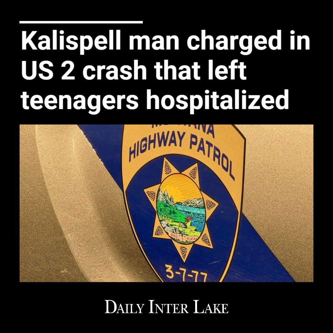 DailyInterLake's tweet photo. A Kalispell man was booked into county jail Wednesday on felony charges connected with an Evergreen car crash that left four teenage girls hospitalized more than a month ago. https://t.co/ttRsQt8eui https://t.co/ZDO3RtZjs4