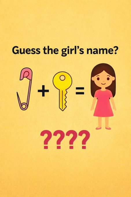 Lyuba_211's tweet photo. 🧠 Can You Solve This Fun Riddle? 💬            

 Drop Your Answer https://t.co/DvsPBJeWVY