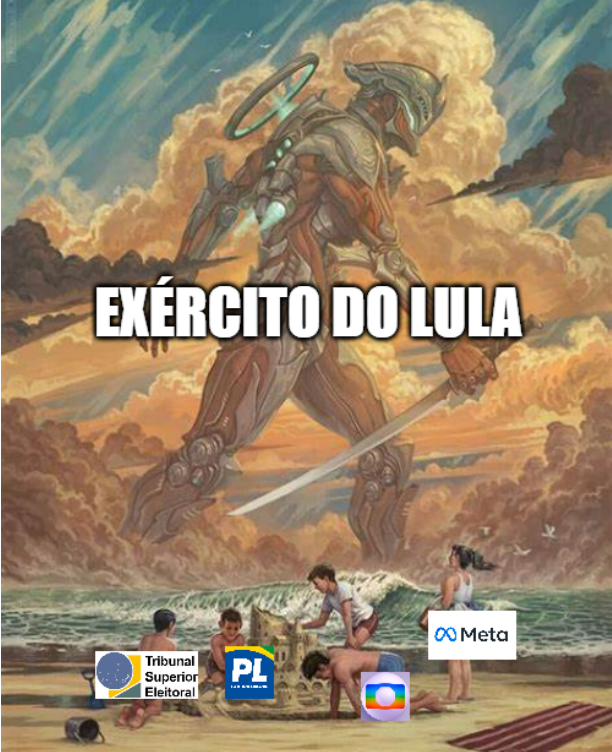 comunadememes's tweet photo. Ninguém vai parar o Exército do Lula!

#CensuraNaoTSE

ENTREM NO CANAL DO LULA https://t.co/uuTkXWerBa
