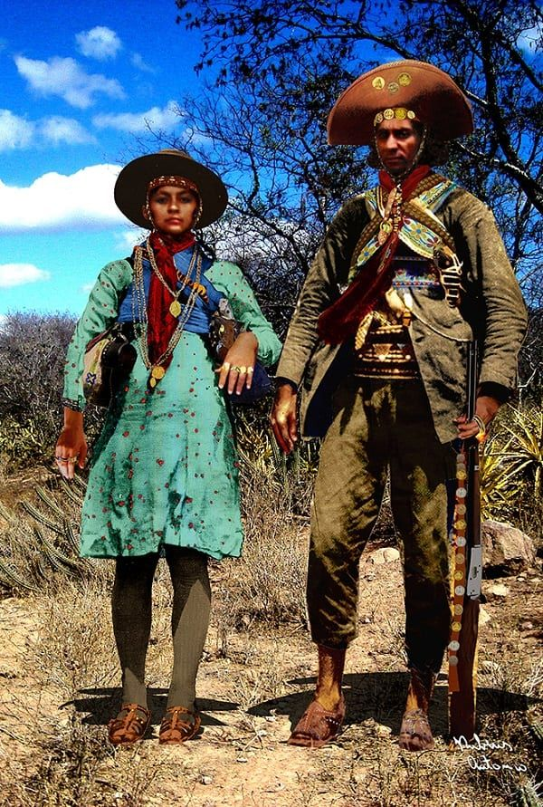 Bokononisme's tweet photo. We should make cangaceiro/cangaceira fashion more well known to represent Brazil methink #banditmaxxing https://t.co/vFluUVRwsY