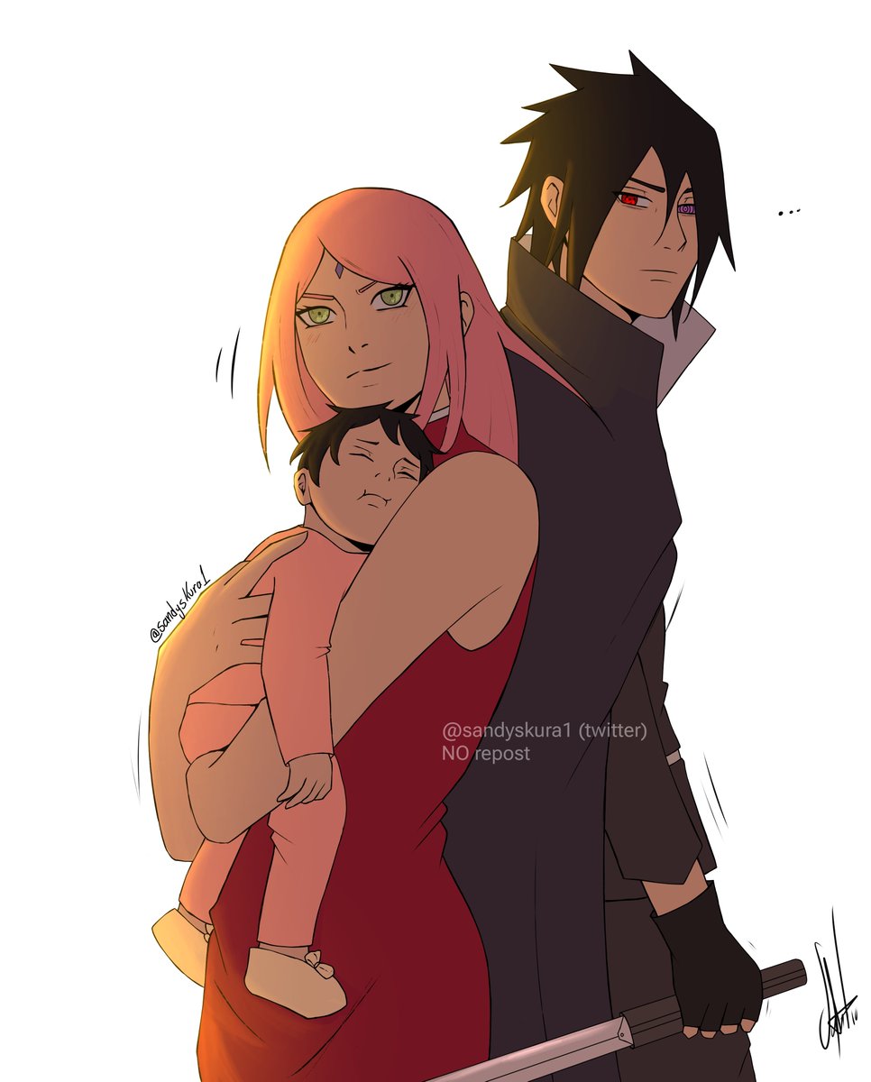Sandyskura1's tweet photo. 🌸🍅🥜! 

#Sasuke #Sakura #Sarada https://t.co/CBqauiUwfI