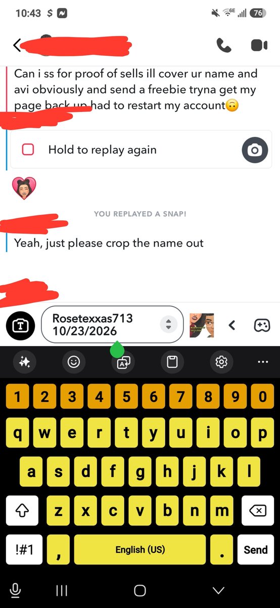 rosetexxas713's tweet photo. Proof of sell. Buy from a legit seller
#buyingcontent https://t.co/LXlLi7rOax