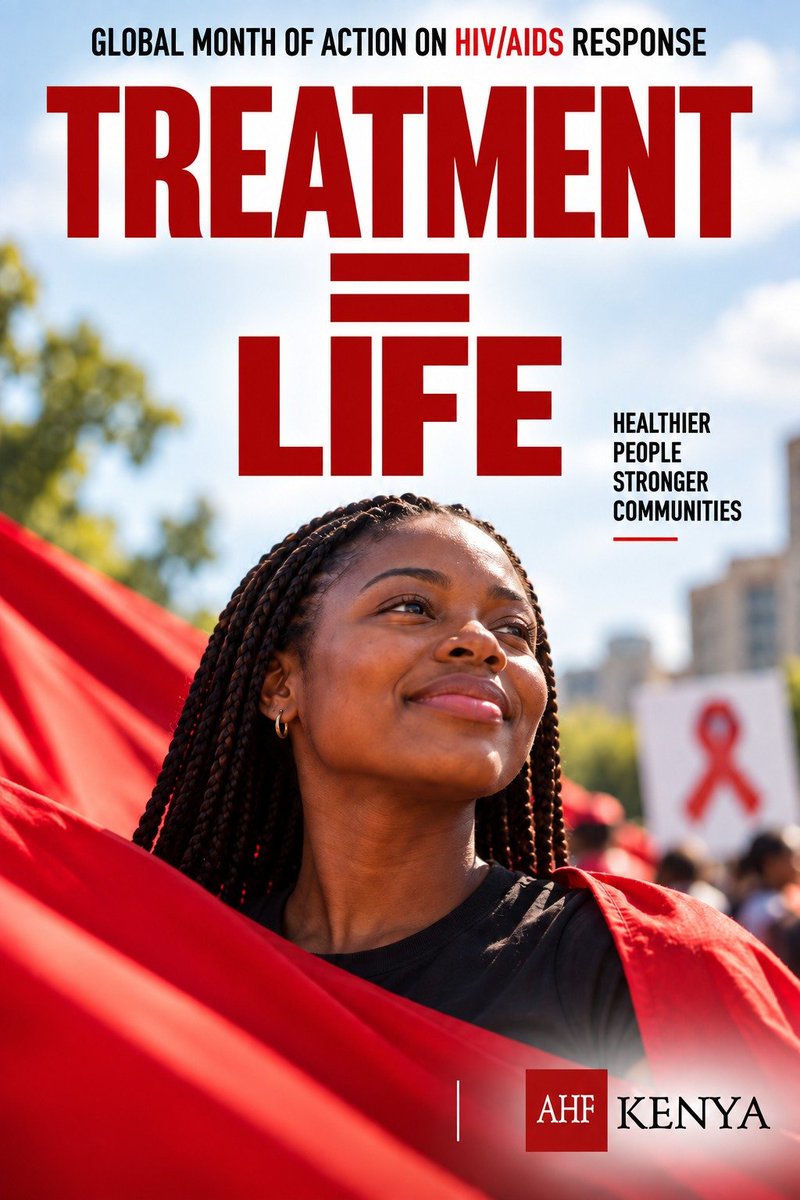 BigmanDarsil's tweet photo. Effective Treatment Saves lives and brings hope back to communities. Young people and people living with HIV must be at the center of the response. #TreatmentIsLife @AYARHEP_KENYA @AHFcares. https://t.co/33mhzA2Yfi