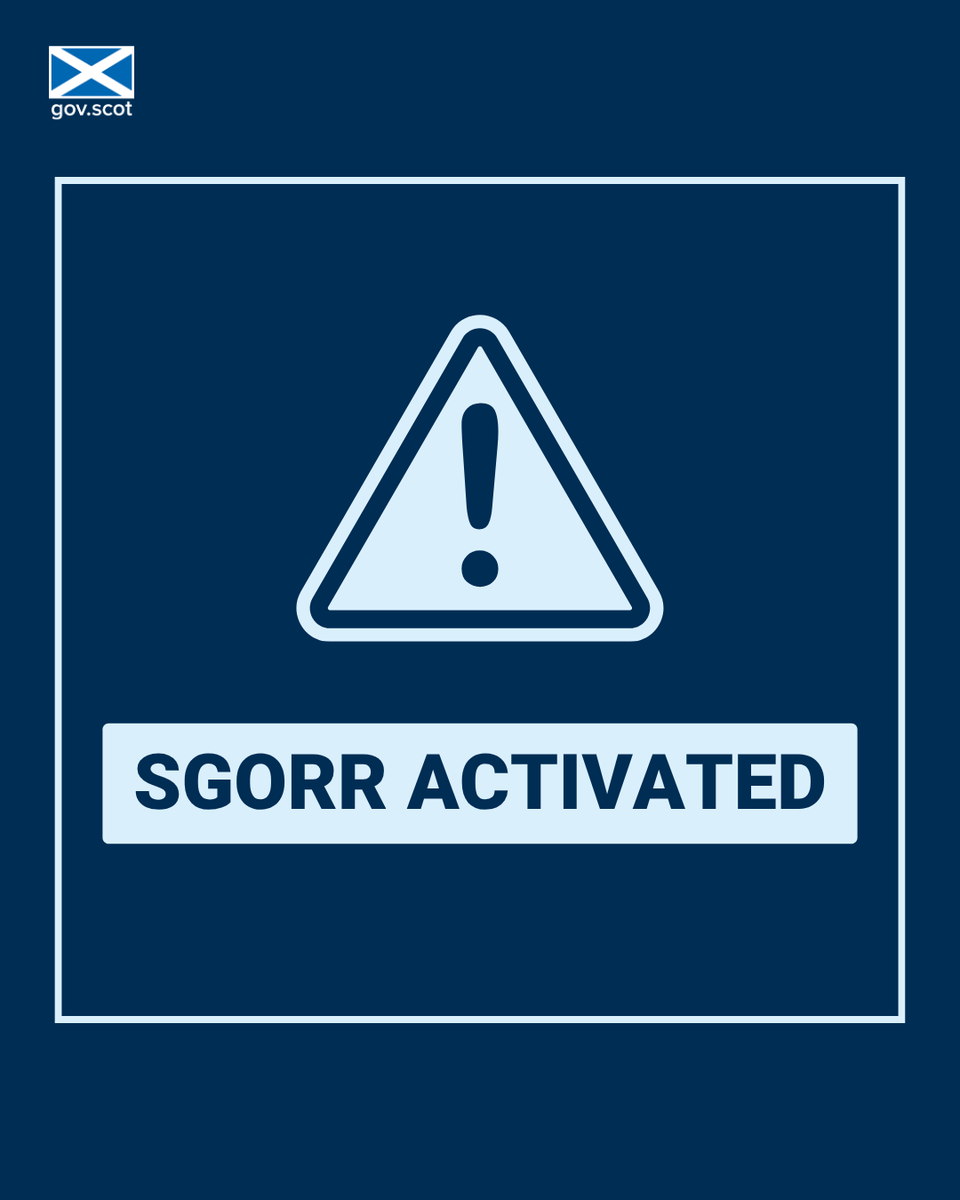 scotgov's tweet photo. The Scottish Government’s Resilience Room (SGORR) has been activated in response to an amber warning for wind. 

We are working with resilience partners and emergency services to mitigate the impacts.

https://t.co/5USXua92l0 https://t.co/e5lhePCNbA