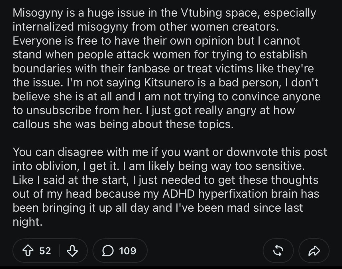 Grxit's tweet photo. Today’s victim of the mental asylum: @KitsuneroVT https://t.co/o9ly9sHmn0