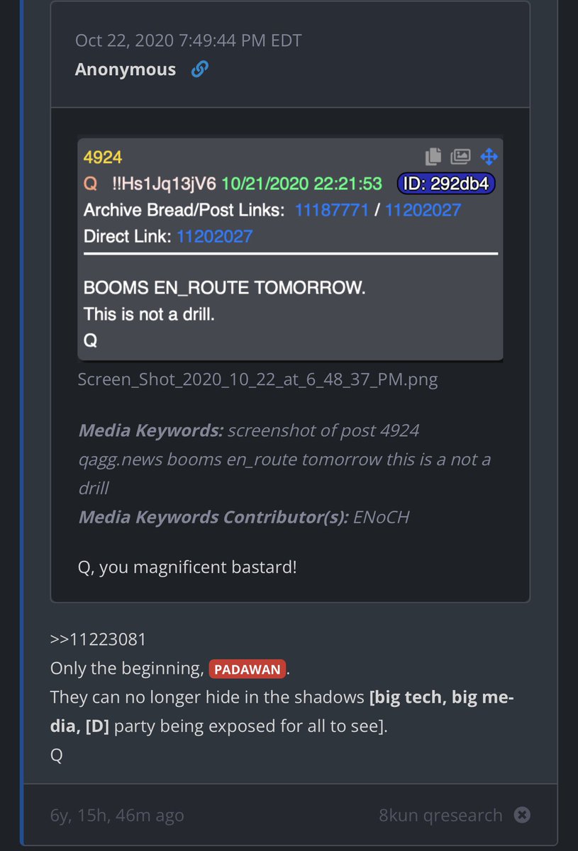 CooperDogDad's tweet photo. Only the beginning. Padawan. I share this stuff because Ross clearly noted this would coincide with financial system change. Reset. 589. https://t.co/OVAptwrFWi