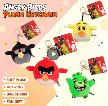 OddABFacts's tweet photo. Chinese plush company "Chubby Gifts has released a lot of small Angry Birds plushes recently. (1/2) https://t.co/vEWH39Bms7