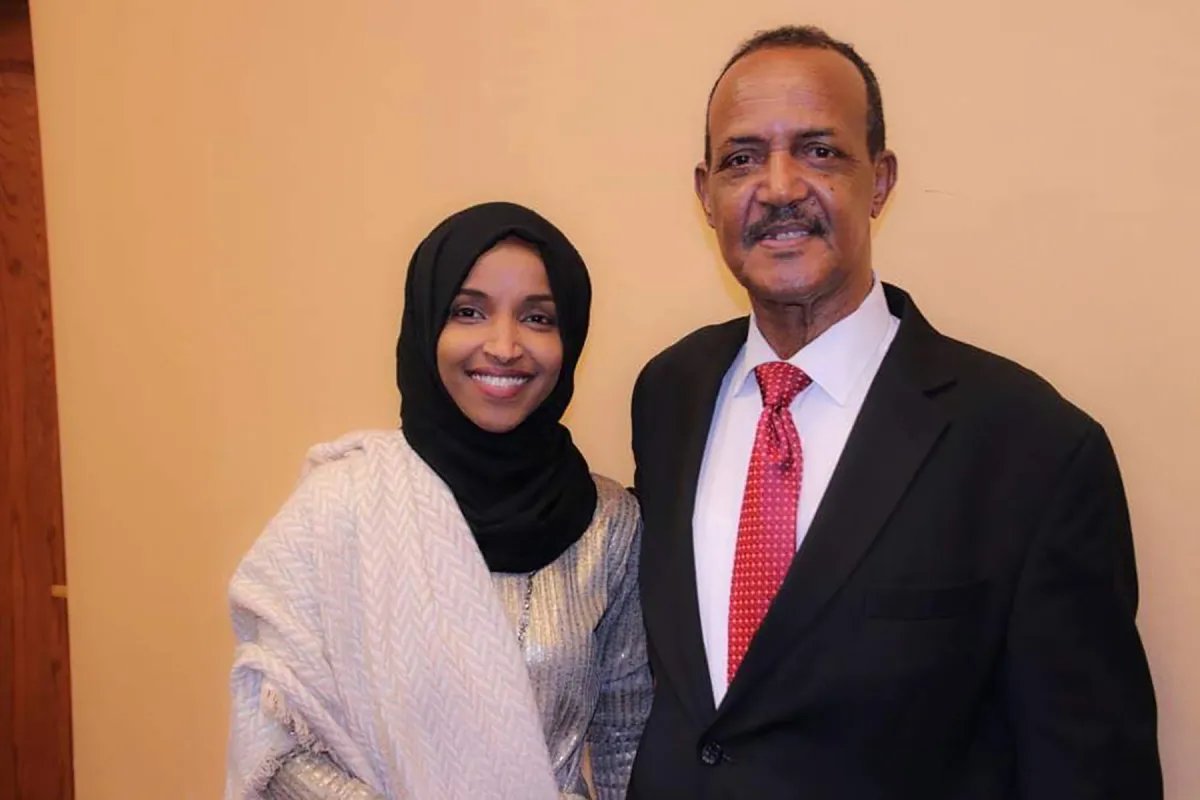 JamesRosenTV's tweet photo. EXCLUSIVE: Senior U.S. officials tell @Newsmax the federal probe into the mysterious past of @Ilhan Omar is being driven by the Human Rights Violators and War Crimes Unit (HRVWCU) @DHSgov, and that investigators are examining whether Omar's father committed war crimes in his native Somalia. Tune into NEWSMAX starting at noon ET for more of my reporting.