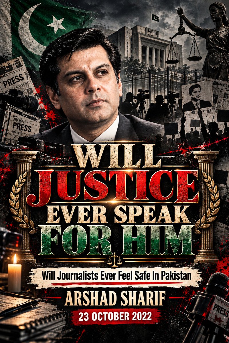 OnizR4185's tweet photo. Evidence-based accountability protects victims and the integrity of the legal process at the same time. That is why, in Arshad Sharif's case, findings, claims and open questions must always stay distinct.
#Justice4ArshadSharif #SuppressionOfJournalism https://t.co/VugVKwDErq