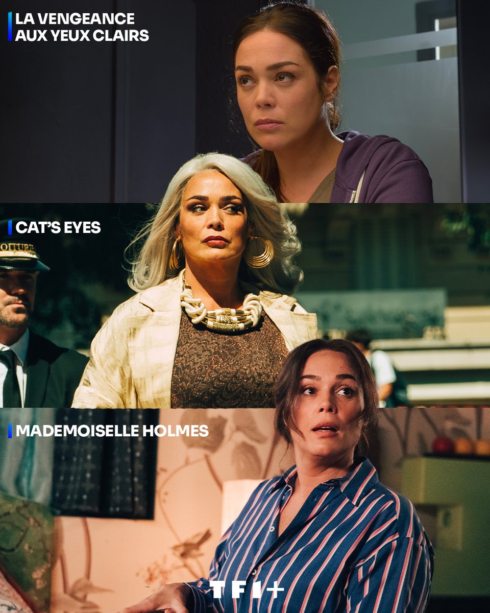 tf1plus's tweet photo. La touche Lola Dewaere 🤩

🐈‍⬛ Cat's Eyes saison 2, c'est disponible dès maintenant sur TF1+ https://t.co/cjf7X5Igp0
