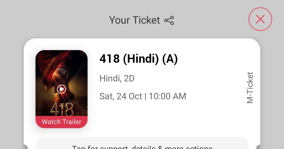 pmsaonline's tweet photo. 418 (Hindi)
Sat, 24 Oct 2026 | 10:00 AM
.
.
.
#418TheFilm @kirtannadagouda https://t.co/RHe2iSPIc3