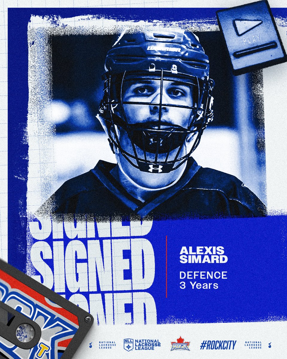TorontoRockLax's tweet photo. The Rock have signed 2026 NLL Draft Picks Alexis Simard and Troy MacDonald to 3-year agreements.

#RockCity🎸 https://t.co/p6C1KYTne5