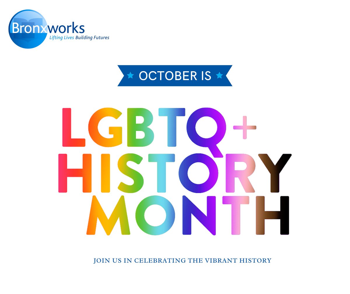 BronxWorks's tweet photo. In honor of #LGBTQHistoryMonth, the BronxWorks Pride Committee gathered at queer-owned Bar 47 in Mott Haven. BronxWorks is proud to celebrate LGBTQ+ history and continue supporting a welcoming and respectful environment for all identities. https://t.co/S1oZPWPR7P