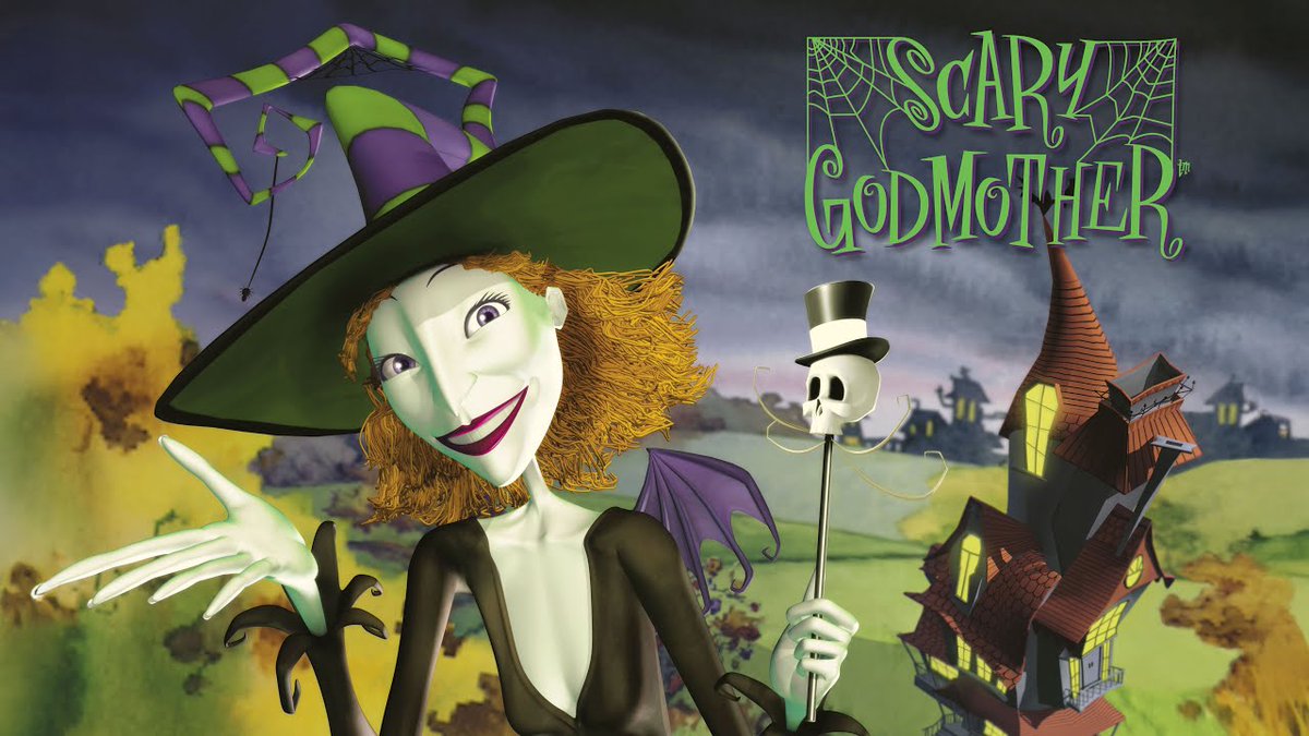 MainframeAnim's tweet photo. With Halloween only one week away it's time to embrace the ominous! Here's an early development promo from the well-loved Scary Godmother movie. π»
Brought to you by our good friends at ReBoot Rewind!
https://t.co/Y8urkJ93ZB
#ScaryGodmother #WeAreMainframe https://t.co/PTmrO4JYq6