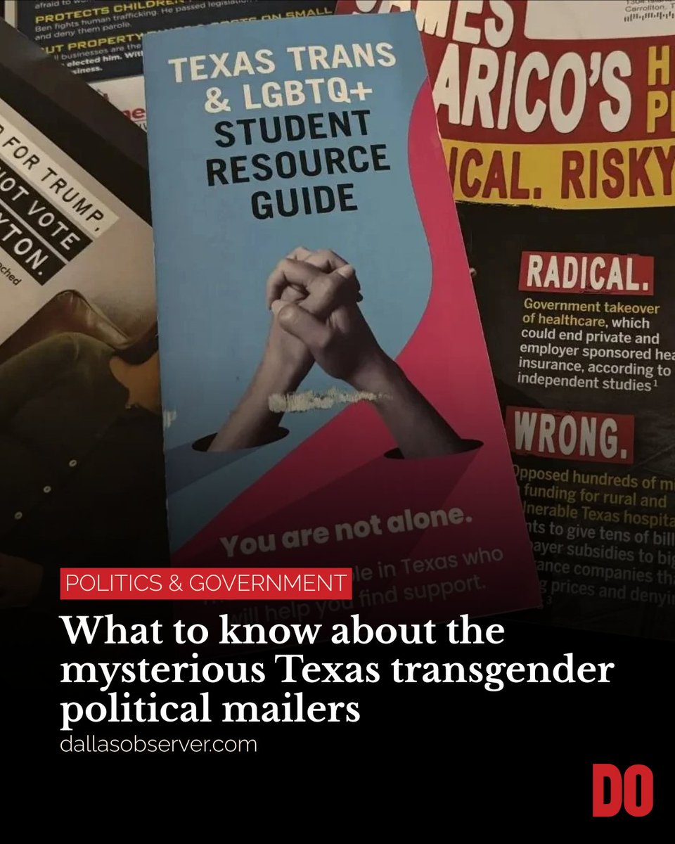 dallas_observer's tweet photo. The pamphlets have drawn conservative outrage, made major headlines, prompted threats against a transgender advocacy group and triggered a criminal investigation.

🔗 https://t.co/fMnoSZ35ZC https://t.co/rZVUYwI5pk
