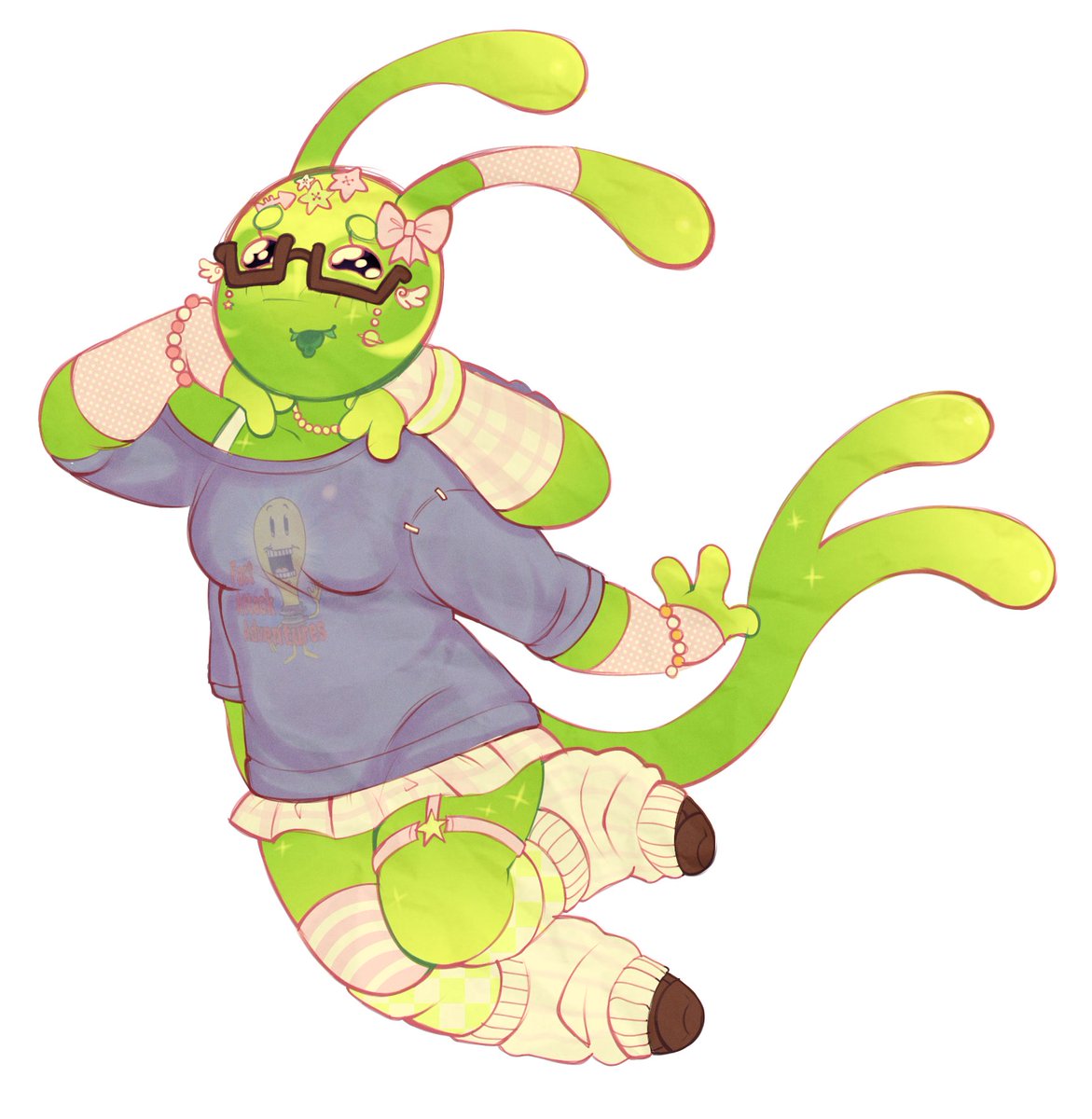 chewedberries's tweet photo. Martian ! I really hate how this drawing came out. https://t.co/4pU1xpaEyR