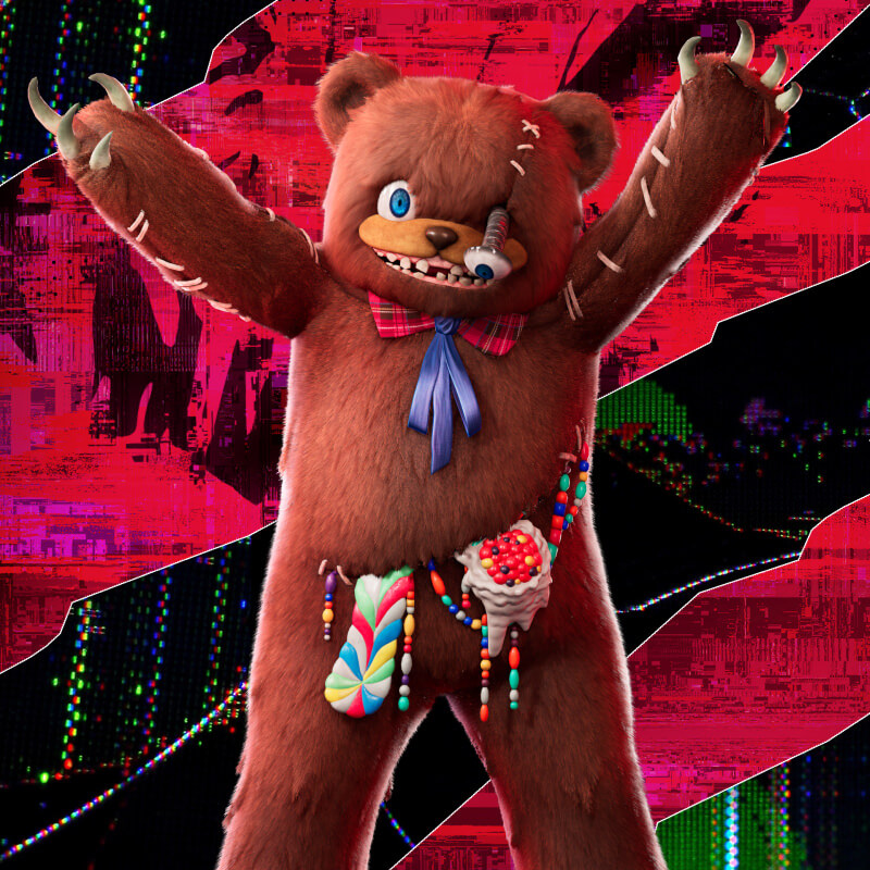 ShiinaBR's tweet photo. HAMIKUMA (HALLOWEEN HORROR NIGHTS) SKIN https://t.co/gkfq7H2dAP